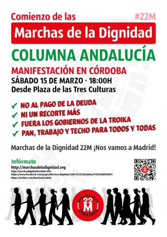 Cartel Marchas Columna Andalucía